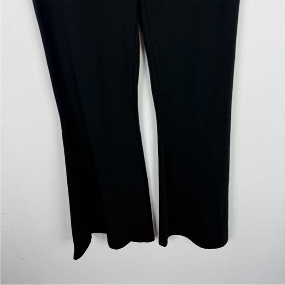 Aerie Offline OG Super Flare Foldover Hi-Rise Leggings Black Size Large L - Picture 4 of 12